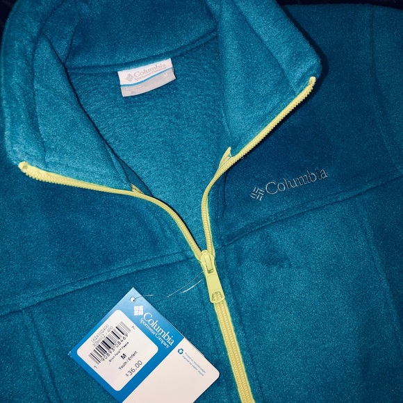 COLUMBIA youth M NWT boy’s full zip jacket - Picture 7 of 8